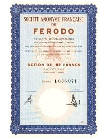 Société Anonyme Française...