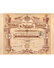 copy of Sté Française des Pétroles de Prédéal-Téléajen