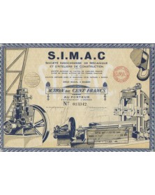 Sté Indochinoise de Mécanique et d'Ateliers de Construction S.I.M.A.C