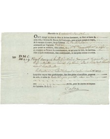 copy of DMC - Connaissement de Navire "La Constitution"
