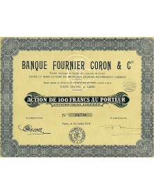 Banque Fournier Coron & Cie