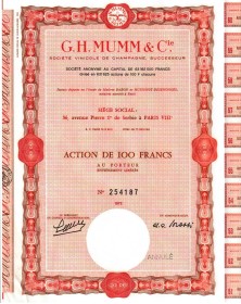 G.H. Mumm & Cie, Société Vinicole de Champagne, Successeur