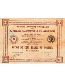 S.A. Française des Cycles Clément & Gladiator
