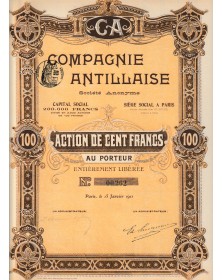 Compagnie Antillaise, action