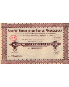 Société Foncière du Sud de Madagascar (anciennement Messageries Françaises de Madagascar)
