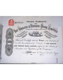 The English and French Bank...