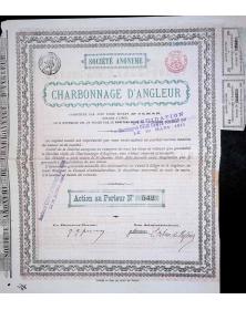 Charbonnage d'Angleur — Liège 1886