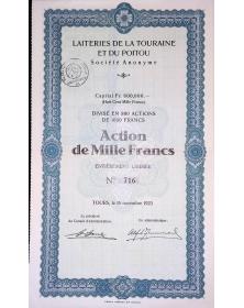 Laiteries de la Touraine et...