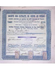 Société Extraits de Chêne...