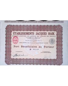 Établissements Jacques Haik