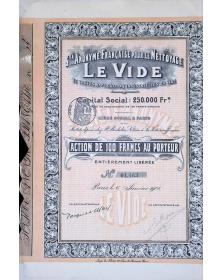 Le Vide (Action 100 F)