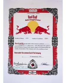 Red Bull Madness Bearer...