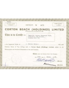 Corton Beach (Holdings) Limited