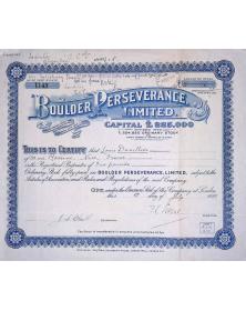 Boulder Perseverance Limited