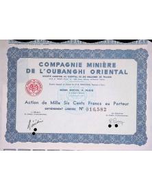 Compagnie Minière de...