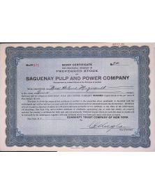 Saguenay Pulp and Power...