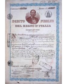Debito Pubblico del Regno...