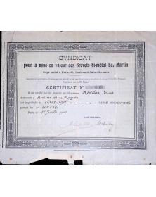 Syndicat des Brevets...