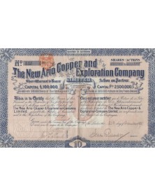 The New Ario Copper and Exploration Company