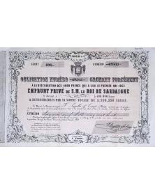 Emprunt Privé S.M. le Roi...