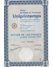Union de Filiales du Printemps -Uniprintemps-""