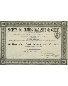 Grands Magasins de Clichy -Au Bon Pasteur-""
