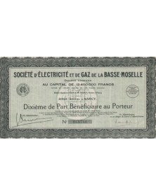 Société d'Electricité et de Gaz de la Basse-Moselle