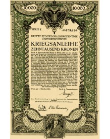 3ème Emprunt de Guerre Autrichien 5,5%