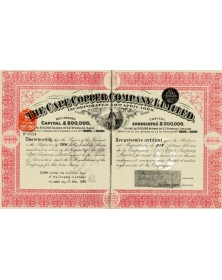 The Cape Copper Co., Ltd