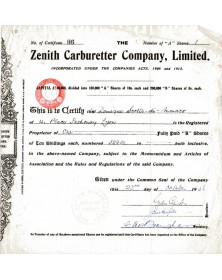 The Zenith Carburetter Co., Ltd.