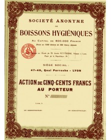 S.A. de Boissons Hygiéniques