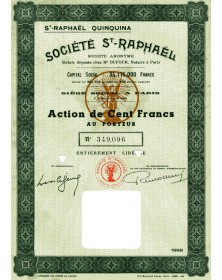 St-Raphaël Quinquina - Société St-Raphaël