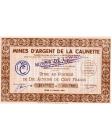 Mines d'Argent de La Caunette (Aude)