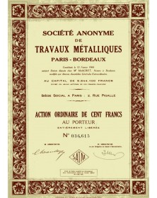 S.A. de Travaux Métalliques Paris-Bordeaux