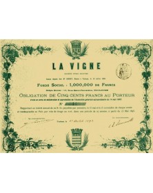 La Vigne, Société Civile Anonyme