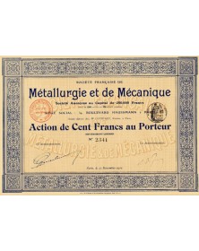 Sté Française de Métallurgie et de Mécanique