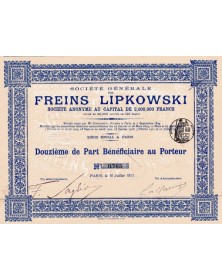 Sté Générale des Freins Lipkowski