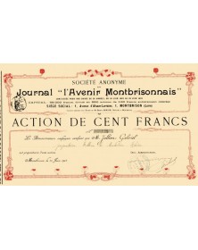 Journal ''L'Avenir Montbrisonnais''