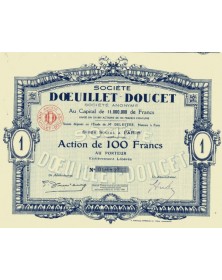 Doeuillet-Doucet Company (Fashion house)