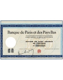Banque de Paris et des Pays-Bas (Paribas)