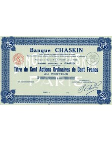 Banque Chaskin