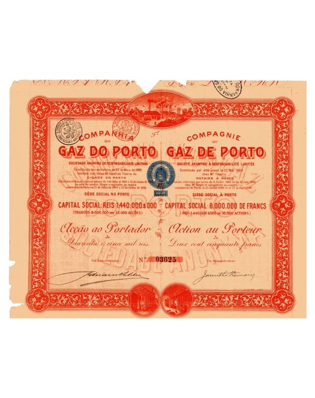 Cie du Gaz de Porto 