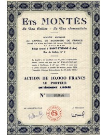 Ets Montès - Le Bon Cellier - Le Bon Samaritain