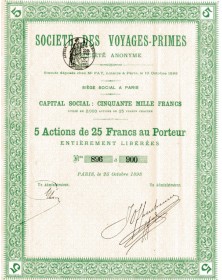 Société des Voyages-Primes