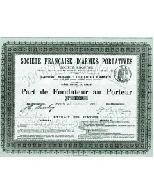 Société Française d'Armes Portatives (French Portatives Weapons Company)