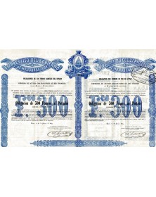 Honduras Government Loan 1869 - Obligaciones de los Ferros Carriles des Estado