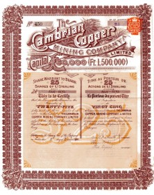 The Cambrian Copper Mining Company (Pays-de-Galles)