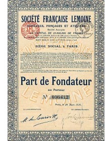 Sté Française Lemoine