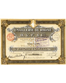 Emaillerie du Rhône (Anciens Ets B.V.F. & Cie)