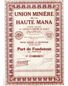 Union Minière de la Haute Mana